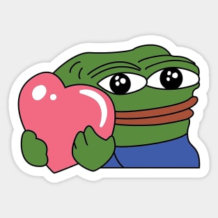 peepoLove Sticker